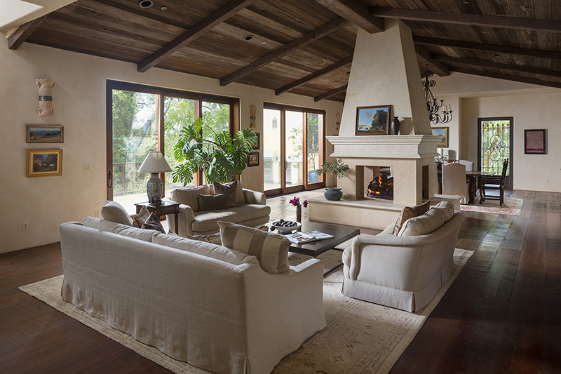 Interior of the home