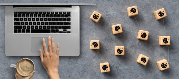 Keyboard with cookie blocks