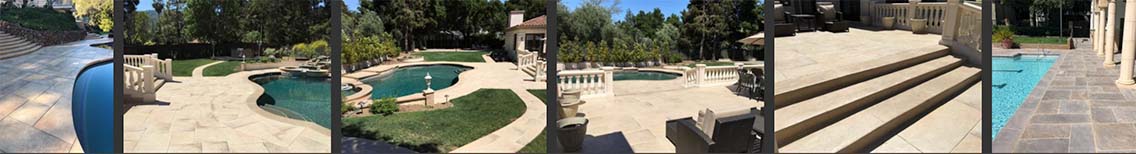 Screenshot of an example of pool area resurfacing